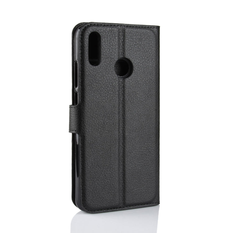 Litchi Texture Horizontal Flip Leather Case for Huawei Honor 8X, with Holder & Card Slots & Wallet & Photo Frame, Huawei Honor 8X
