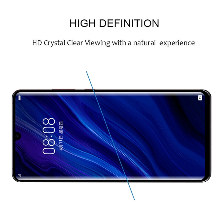 Edge Glue 3D Full Screen Tempered Glass Film for Huawei P30 Pro, For Huawei P30 Pro(1 PC)