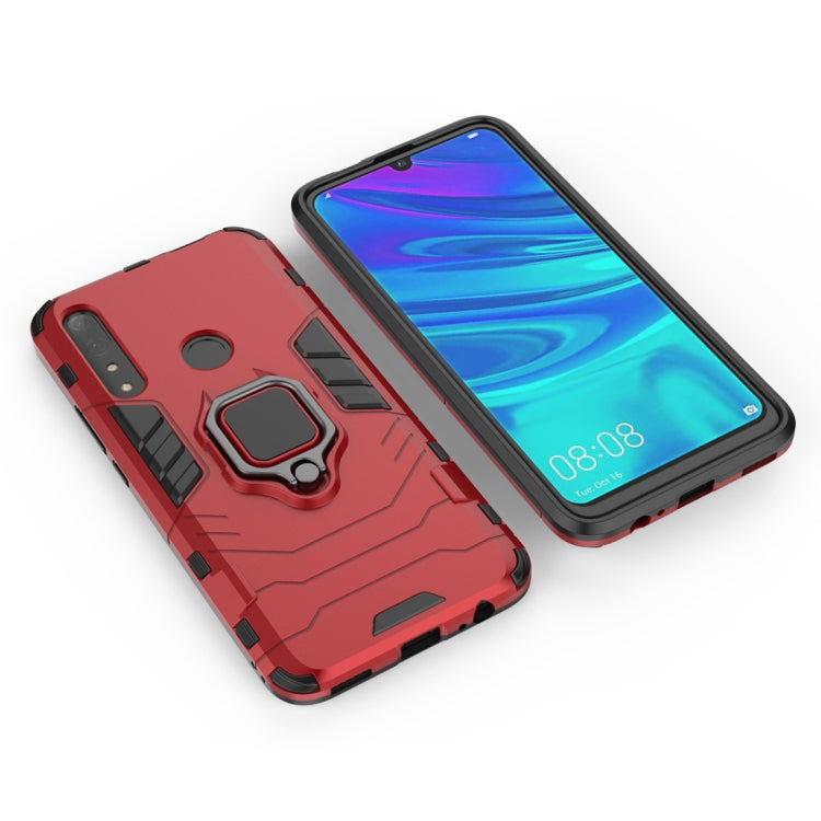 PC + TPU Shockproof Protective Case for Huawei P Smart Z / Y9 Prime (2019), with Magnetic Ring Holder, For Huawei P Smart Z / Y9 Prime (2019)
