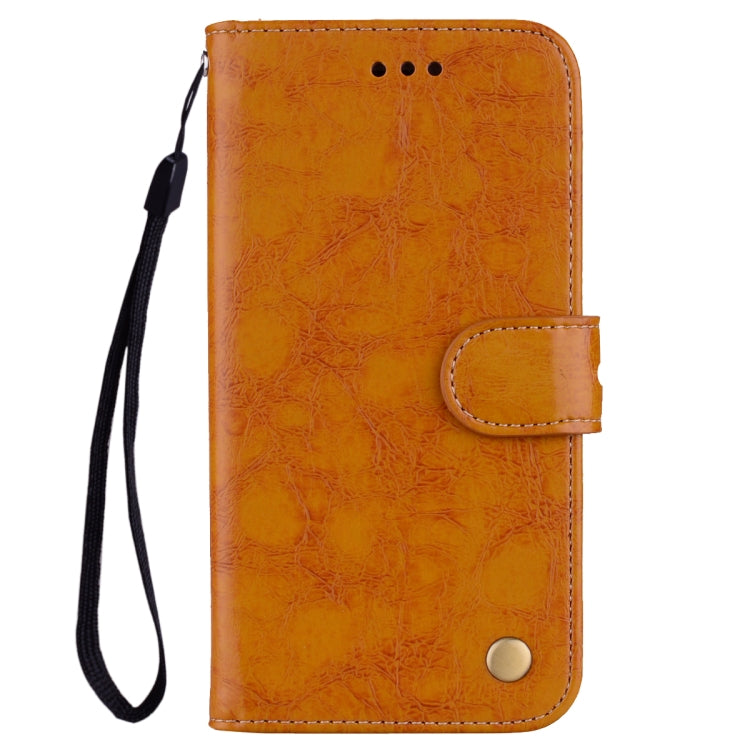 Business Style Oil Wax Texture Horizontal Flip Leather Case for Huawei Honor 8X, with Holder & Card Slots & Wallet, For Huawei Honor 8X