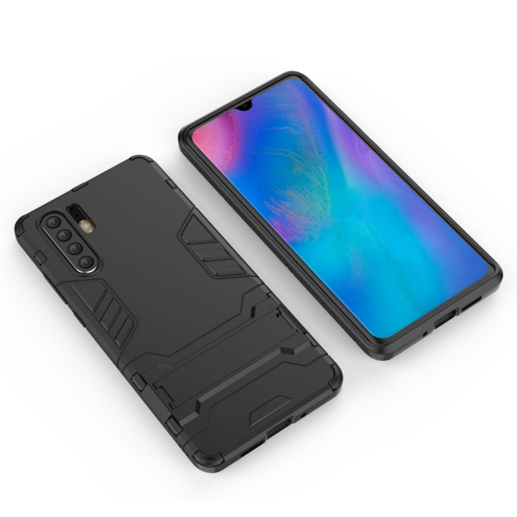Shockproof PC + TPU Case for Huawei P30 Pro, with Holder, For Huawei P30 Pro
