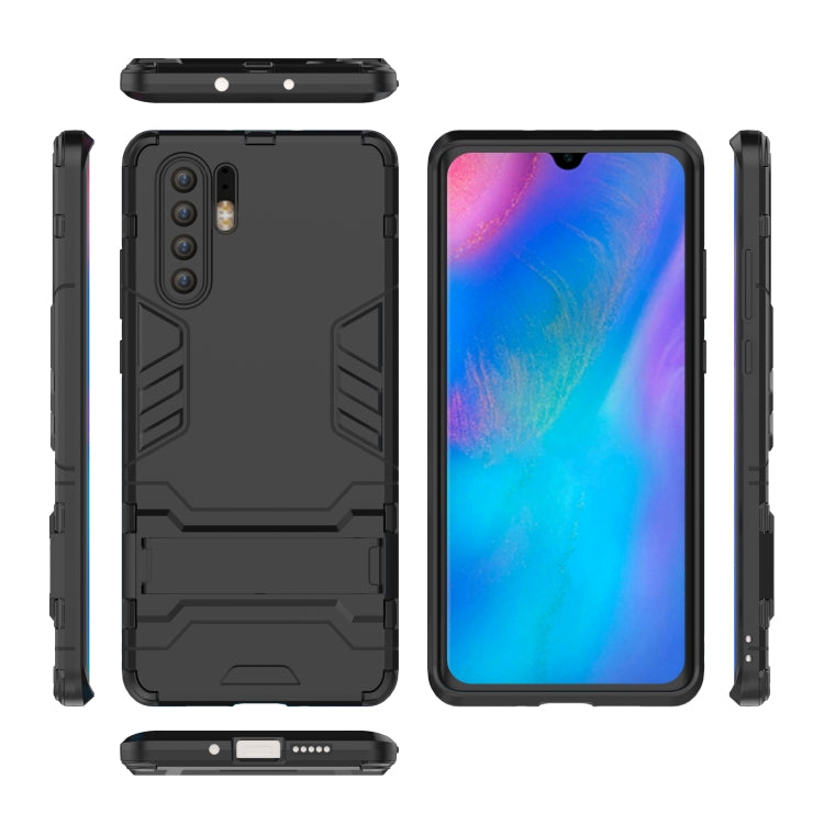 Shockproof PC + TPU Case for Huawei P30 Pro, with Holder, For Huawei P30 Pro