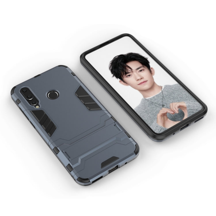 Shockproof PC + TPU Case for Huawei Nova 4, with Holder, For Huawei Nova 4, For Nova 4