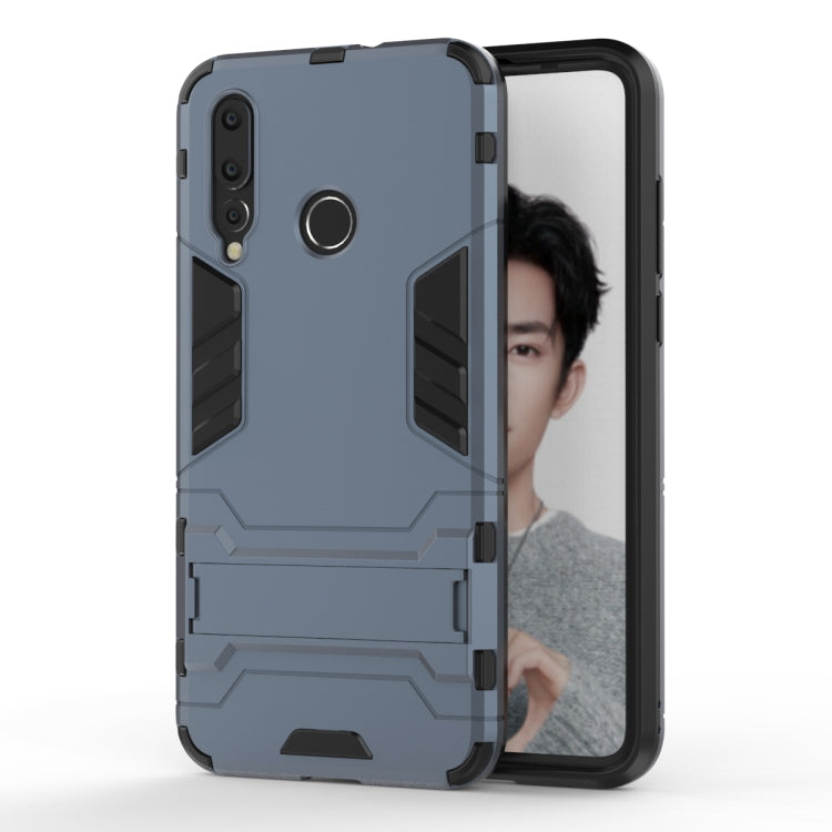 Shockproof PC + TPU Case for Huawei Nova 4, with Holder, For Huawei Nova 4, For Nova 4