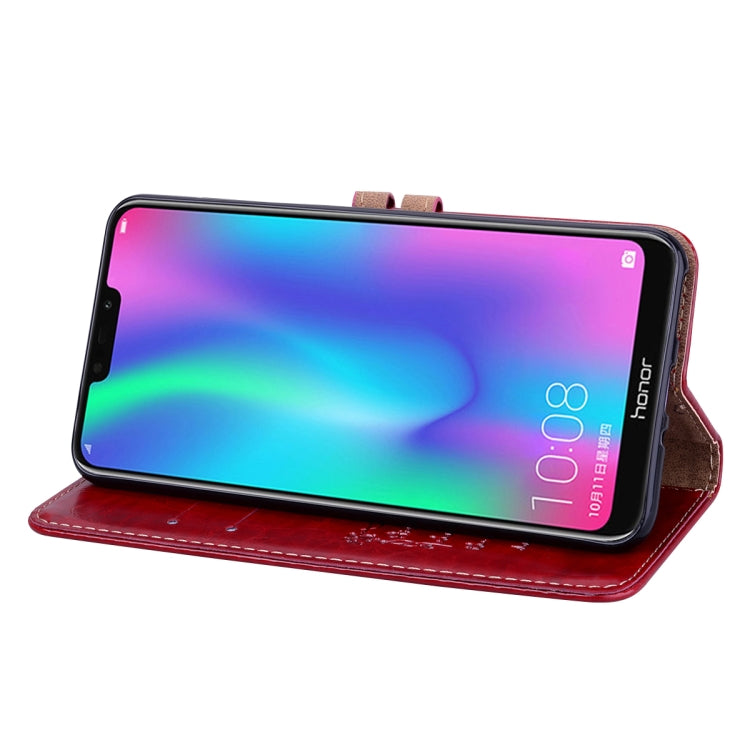 Business Style Oil Wax Texture Horizontal Flip Leather Case for Huawei Honor 8C, with Holder & Card Slots & Wallet, For Huawei Honor 8C
