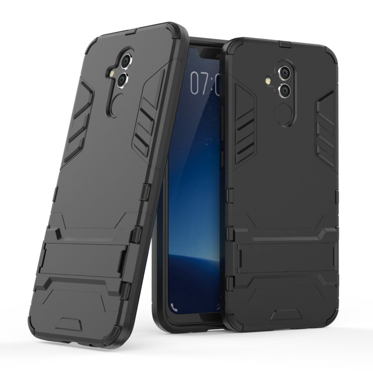 Shockproof PC + TPU Case for Huawei Mate 20 Lite, with Holder, For Huawei Mate 20 Lite