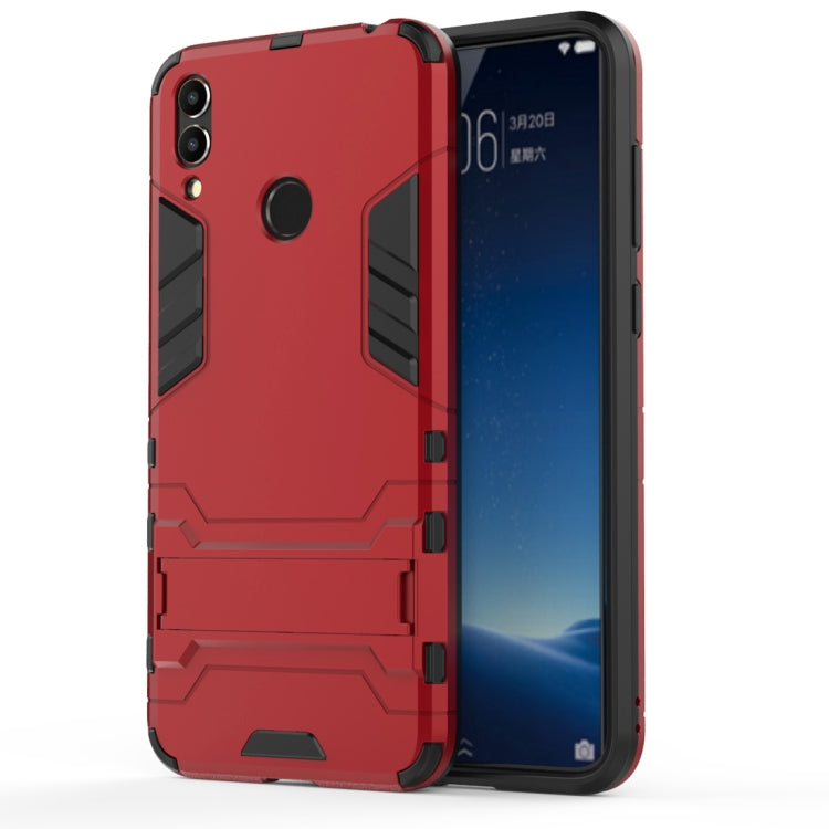 Shockproof PC + TPU Case for Huawei Honor 8C, with Holder, For Huawei Honor 8C