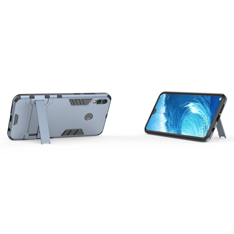 Shockproof PC + TPU Case for Huawei Honor 8X Max, with Holder, For Huawei Honor 8X Max