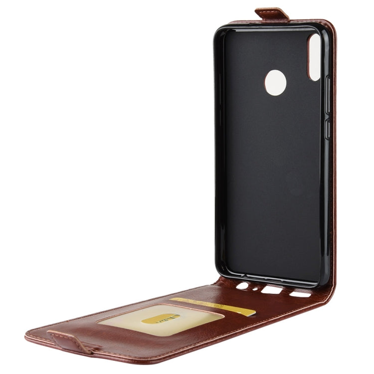 Business Style Vertical Flip Leather Protective Back Cover Case for Huawei Honor 8X, with Card Slot, For Huawei Honor 8X