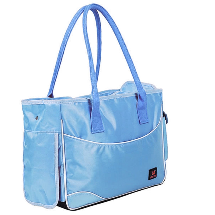 DODOPET TV-524 Portable Pet Handbag Shoulder Bag for Cat / Dog and Other Pets / Can Be Totally Enclosed Large, Size:51*34.5*21.5cm, Size: L Blue