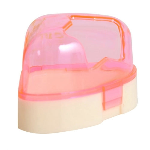 Pet Five-pointed Star Hamster Bathroom Small Pets Bathing Basin Detachable Ventilation Pet Bath Tubs, Random Color Delivery, Star Hamster Bathroom
