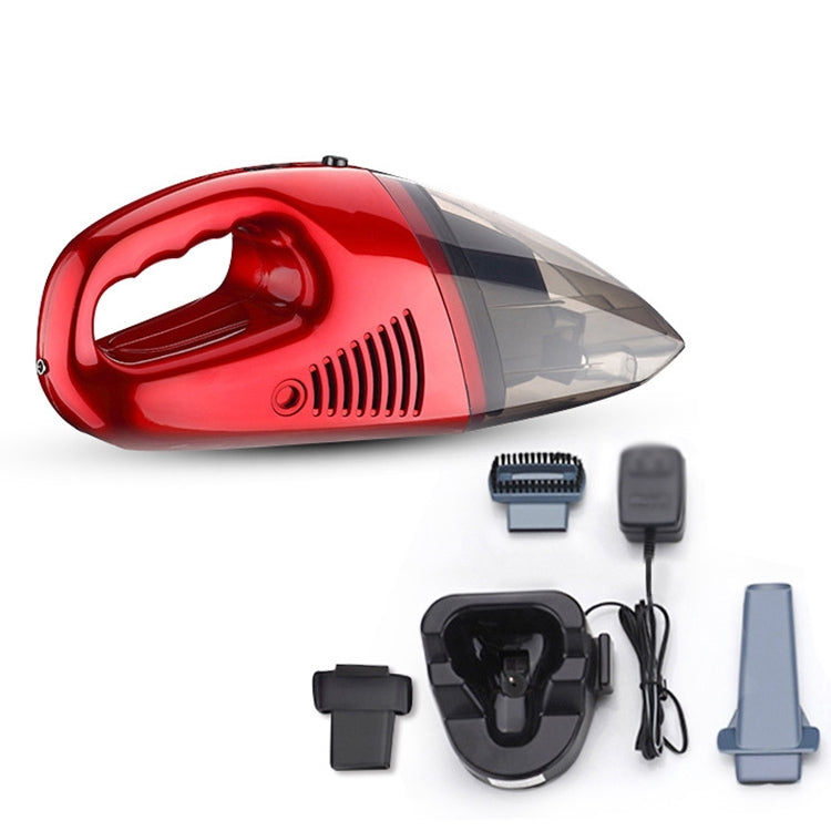 60W Rechargeable Car Household Portable Handheld Wireless Dry Wet Used Vacuum Cleaner, EU Plug, 60W