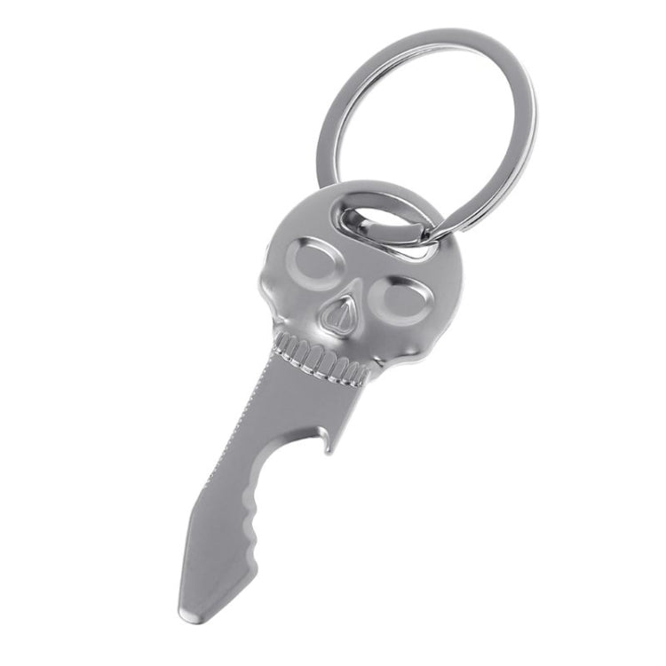 5 PCS Multi-function Skull Bottle Opener Key Chain Car Key Pendant, Size: 6.8x2.8cm, Skull shape