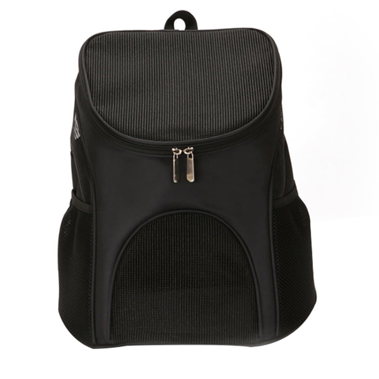 Portable Folding Nylon Breathable Pet Carrier Backpack, Size: 33 x 30 x 24cm, Size: 33 x 30 x 24cm Black, Size: 33 x 30 x 24cm Coffee, Size: 33 x 30 x 24cm Blue, Size: 33 x 30 x 24cm Red