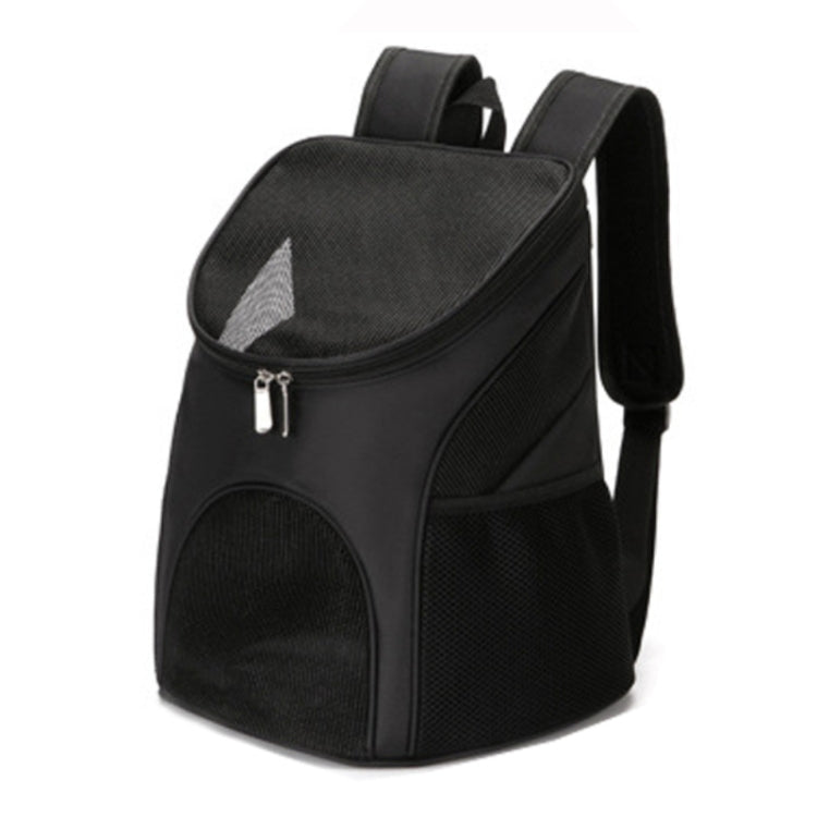 Portable Folding Nylon Breathable Pet Carrier Backpack, Size: 33 x 30 x 24cm, Size: 33 x 30 x 24cm Black, Size: 33 x 30 x 24cm Coffee, Size: 33 x 30 x 24cm Blue, Size: 33 x 30 x 24cm Red