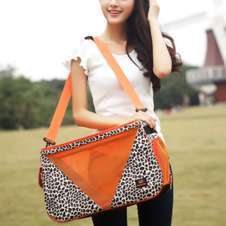 DODOPET MG-866 Portable Pet Handbag Shoulder Bag for Cat / Dog and Other Pets Small , Size : 44*27*18.5cm, Size: S Orange