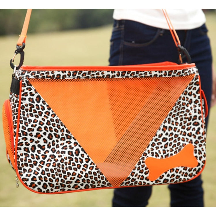 DODOPET MG-866 Portable Pet Handbag Shoulder Bag for Cat / Dog and Other Pets Small , Size : 44*27*18.5cm, Size: S Orange