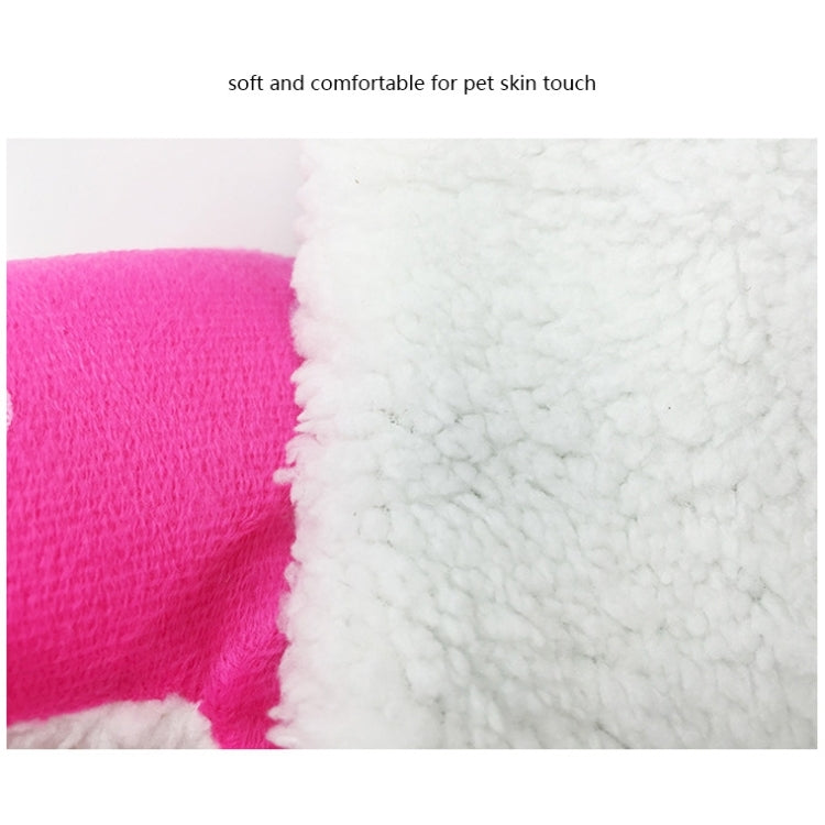 Strawberry Shaped Foldable Short Plush Pet House Nest, Size: S, Red, Size S, Pink, Size S, Blue, Size S, Purple, Size S