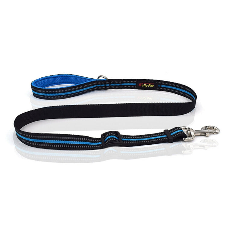 Pet Dogs Nylon Night Reflective Breathable Handheld Traction Lead Leash, Size: S, Adjustable Range: 2.0*(100-140cm)