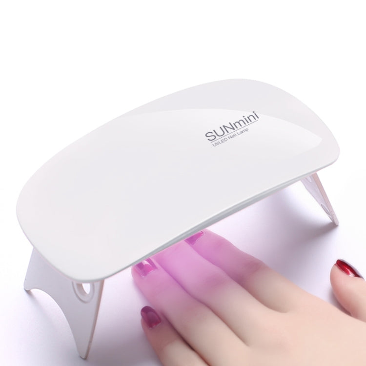 SUN mini 2 6W UV + LED USB Nail Lamp Fingernail Gel Curing Dryer