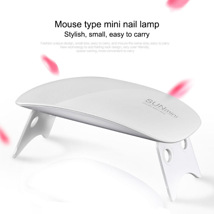 SUN mini 2 6W UV + LED USB Nail Lamp Fingernail Gel Curing Dryer