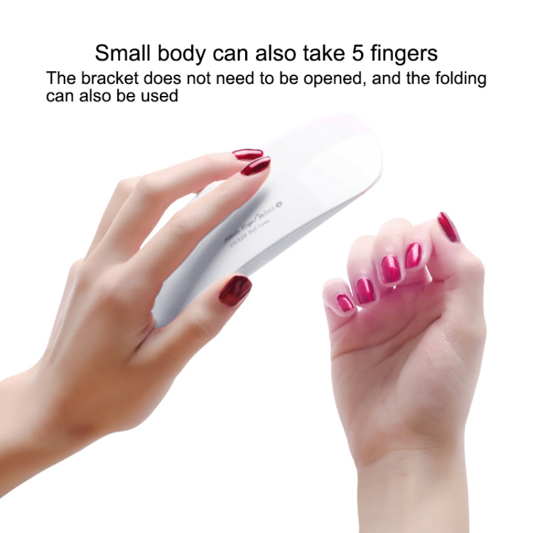 SUN mini 2 6W UV + LED USB Nail Lamp Fingernail Gel Curing Dryer