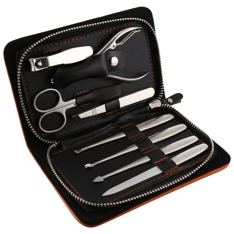 8 In 1 Classic Fashion Nail Care Clipper Pedicure Manicure Kits, 8 In 1