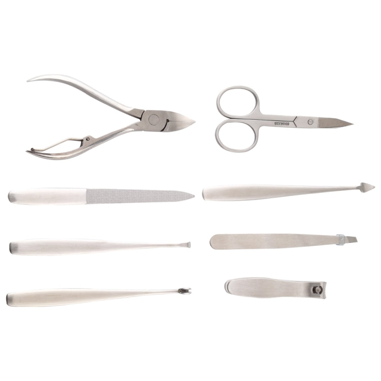 8 In 1 Classic Fashion Nail Care Clipper Pedicure Manicure Kits, 8 In 1
