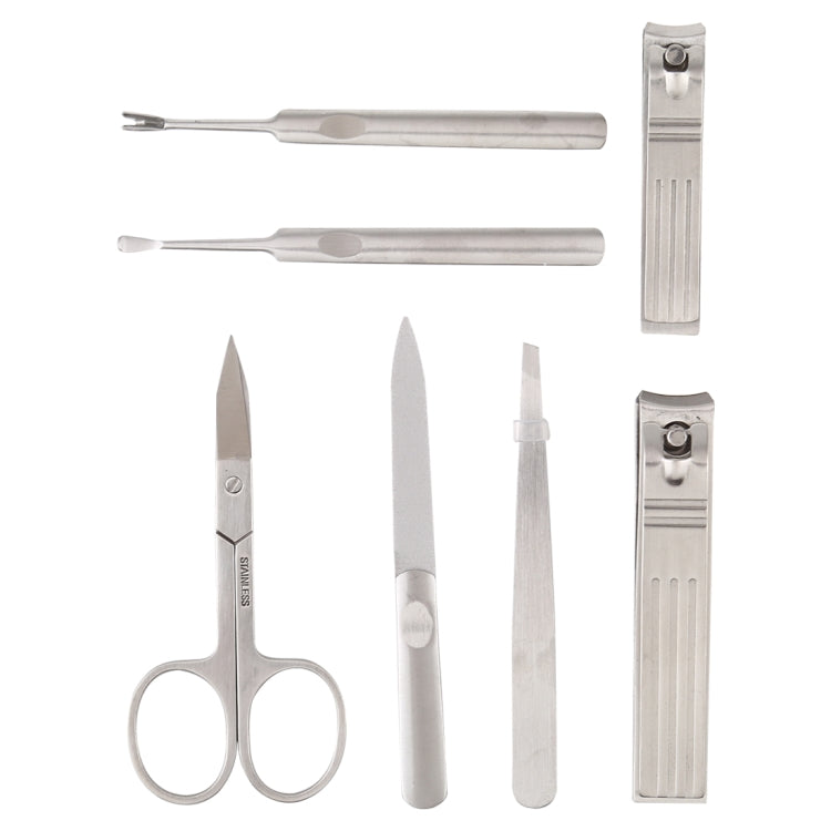 7 In 1 Classic Fashion Nail Care Clipper Pedicure Manicure Kits, 7 In 1