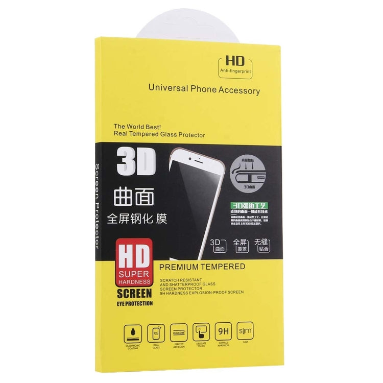 For Huawei P20 0.3mm 9H Surface Hardness 3D Full Screen Tempered Glass Film, For P20