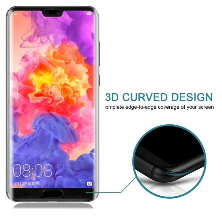 For Huawei P20 Pro 0.3mm 9H Surface Hardness 3D Full Screen Tempered Glass Film, For P20 Pro