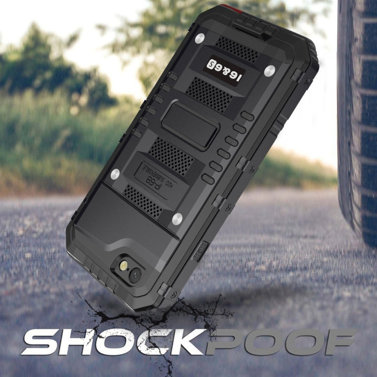 Waterproof Dustproof Shockproof Zinc Alloy + Silicone Case for iPhone 6 & 6s, iPhone 6 & 6s