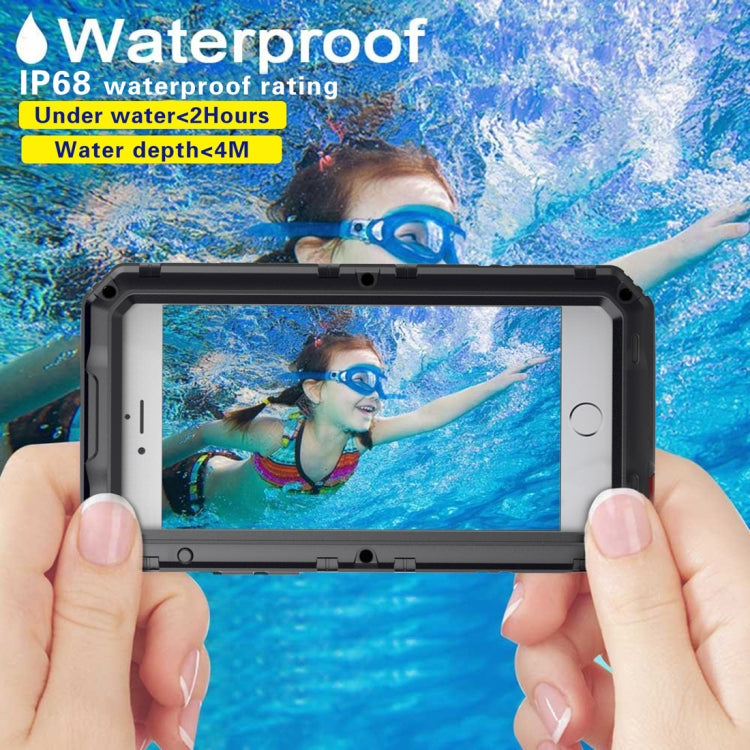 Waterproof Dustproof Shockproof Zinc Alloy + Silicone Case for iPhone 6 & 6s, iPhone 6 & 6s