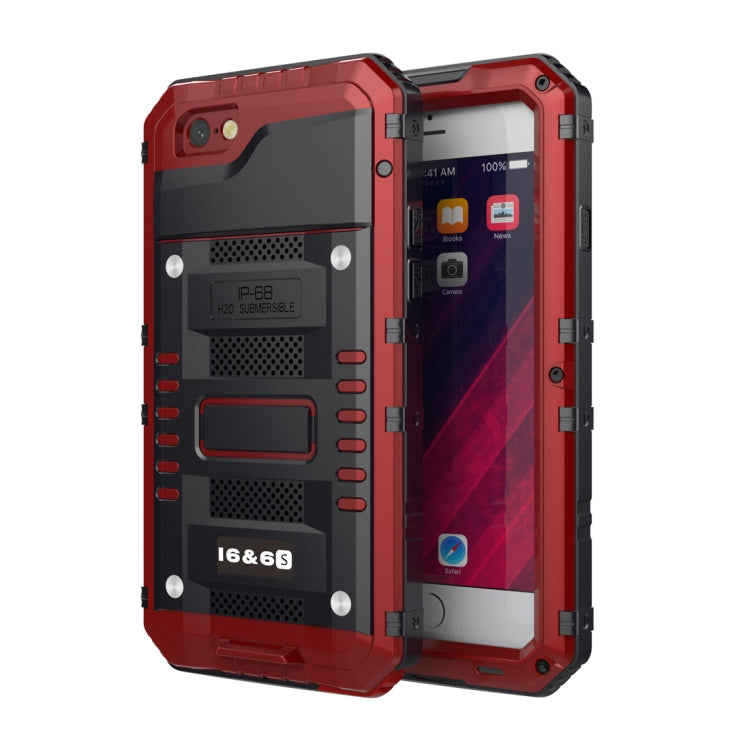 Waterproof Dustproof Shockproof Zinc Alloy + Silicone Case for iPhone 6 & 6s, iPhone 6 & 6s