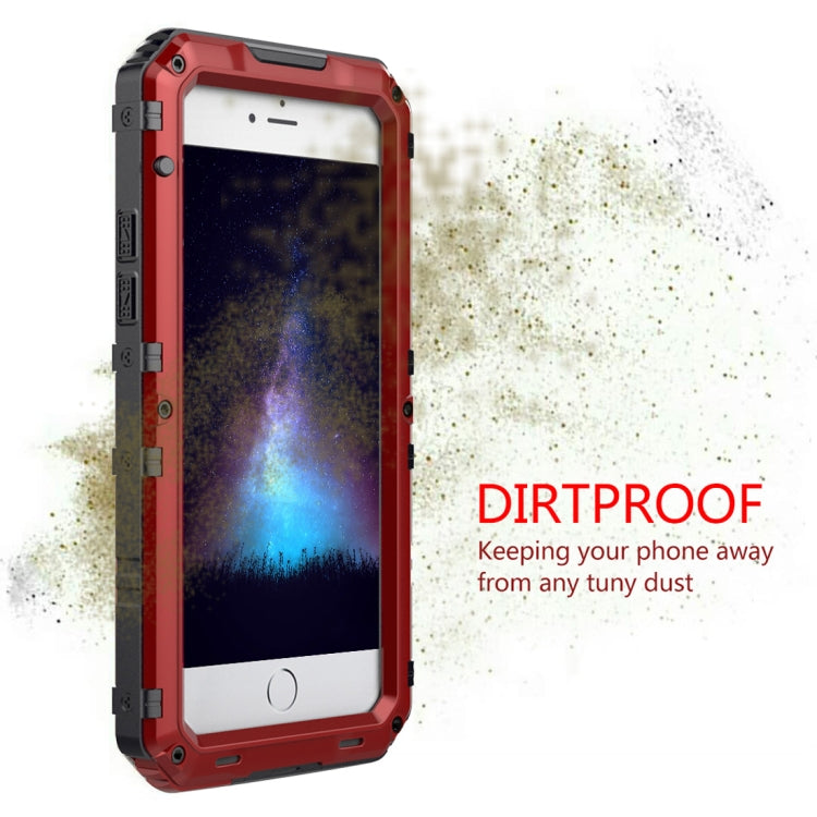 Waterproof Dustproof Shockproof Zinc Alloy + Silicone Case for iPhone 6 Plus & 6s Plus, iPhone 6 Plus & 6s Plus