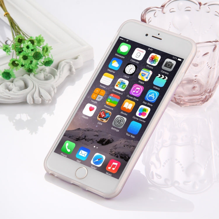 For iPhone 6 Plus & 6s Plus 3D Lovely Cat Pattern Squeeze Relief IMD Workmanship Squishy Dropproof Protective Back Cover Case, For 6P & 6sP