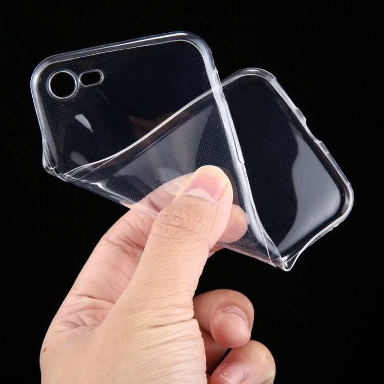 For iPhone SE 2020 / 8 / 7 0.75mm Ultra-thin Transparent TPU Protective Case, For iPhone SE 2020 & 8 & 7 (1 PC)
