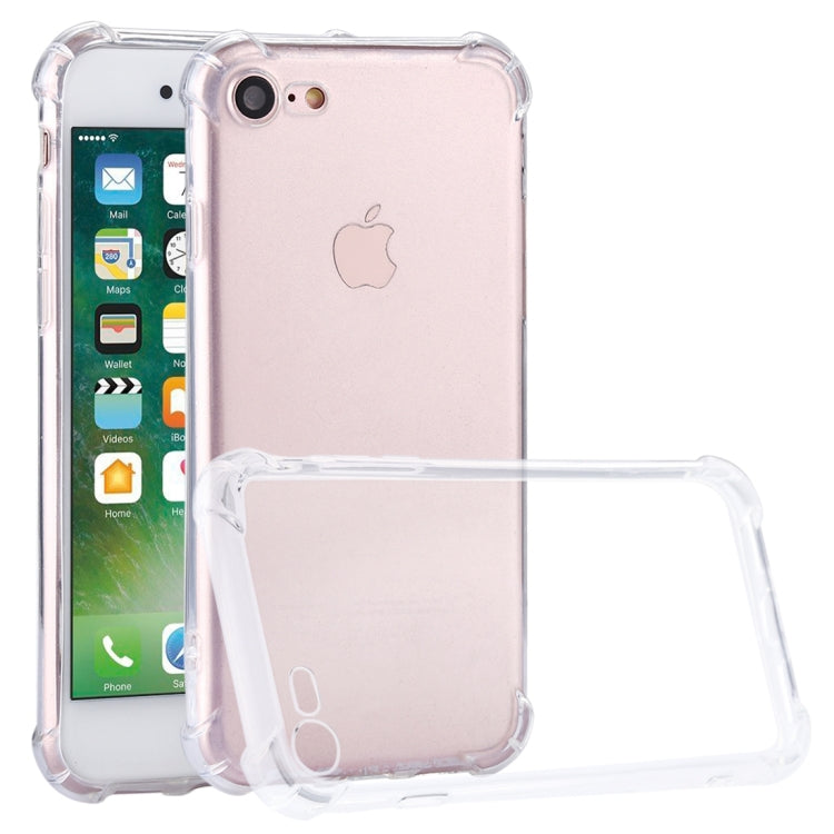 For  iPhone 8 & 7  Shock-resistant Cushion TPU Protective Case, For 8 & 7 (1PCS)