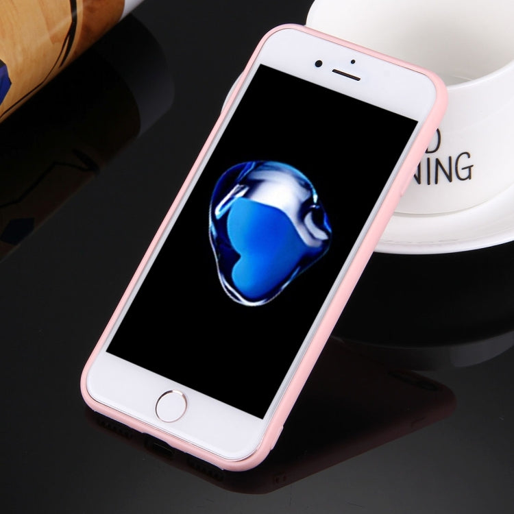 For  iPhone 8 & 7  Solid Color TPU Protective Case Without Round Hole