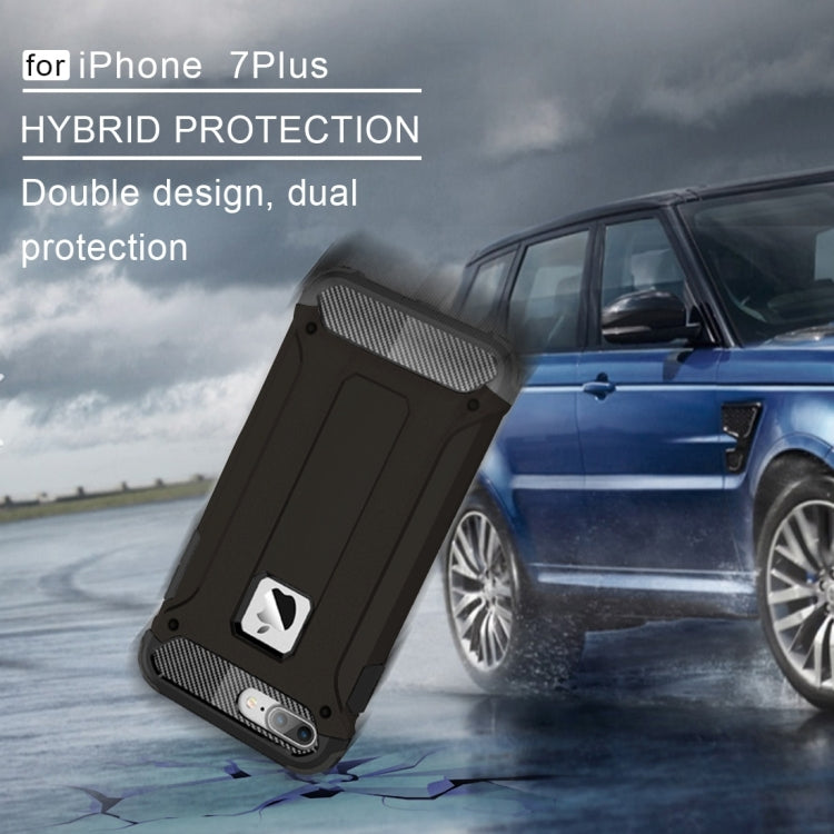 For iPhone 8 Plus & 7 Plus   Tough Armor TPU + PC Combination Case, For iPhone 7 Plus