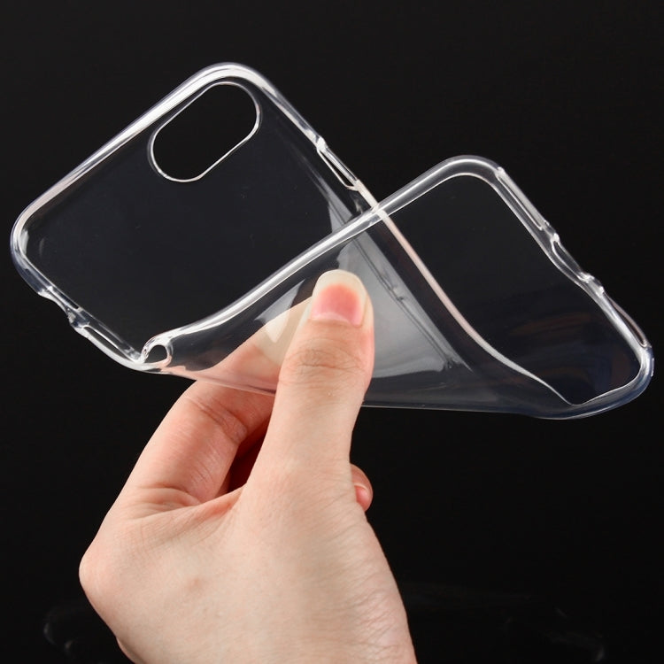 For iPhone 8 Plus & 7 Plus Transparent TPU Protective Case