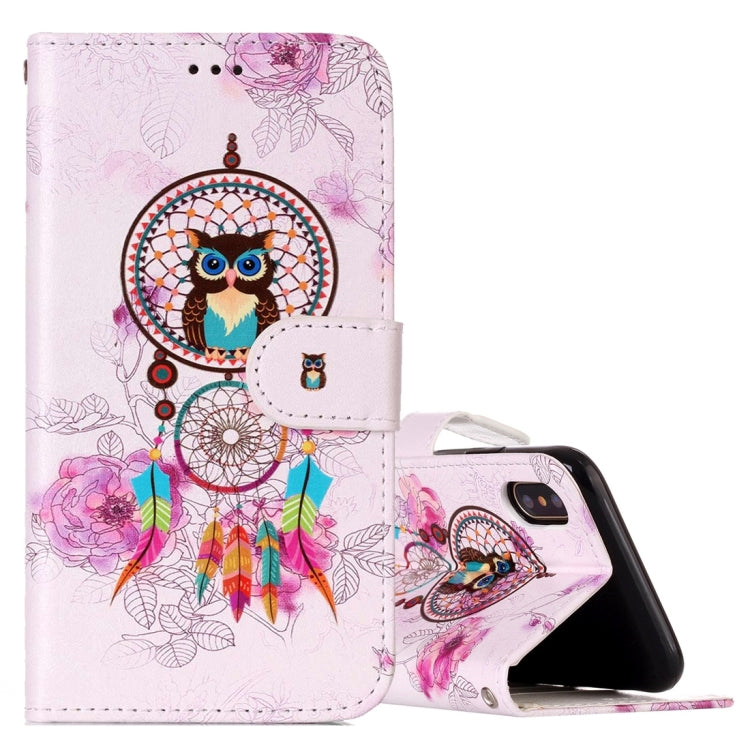 For iPhone X / XS Pattern Horizontal Flip Leather Case with Holder & Card Slots & Wallet & Photo Frame, For iPhone X / XS, For X