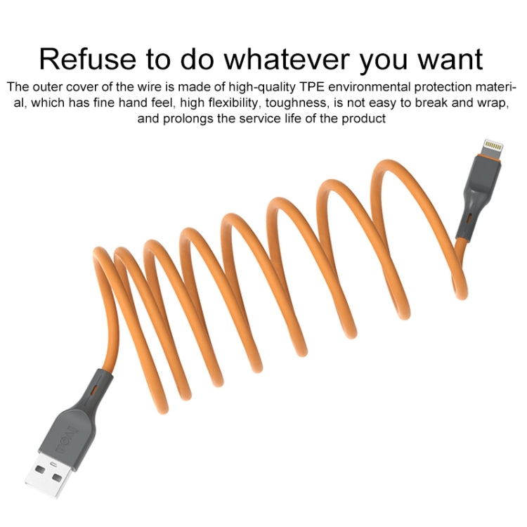 IVON CA78 2.4A Type-C / USB-C Fast Charging Data Cable, Length: 1m, Type-C