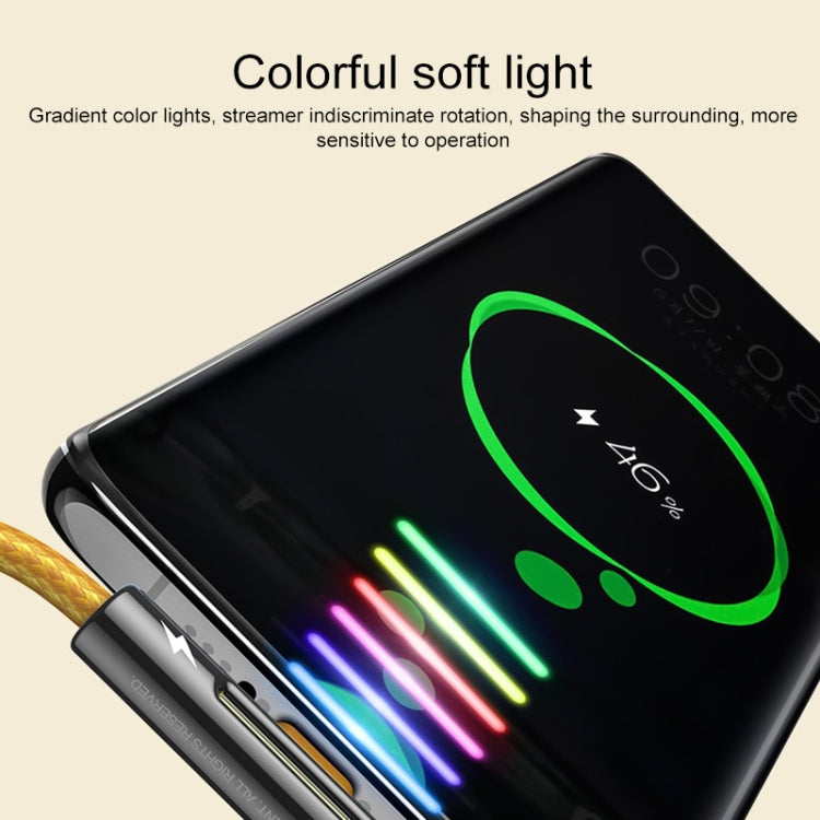 ROCK M3 Type-C / USB-C T-shape PD Fast Charging Data Cable, Length: 1m, Type-C