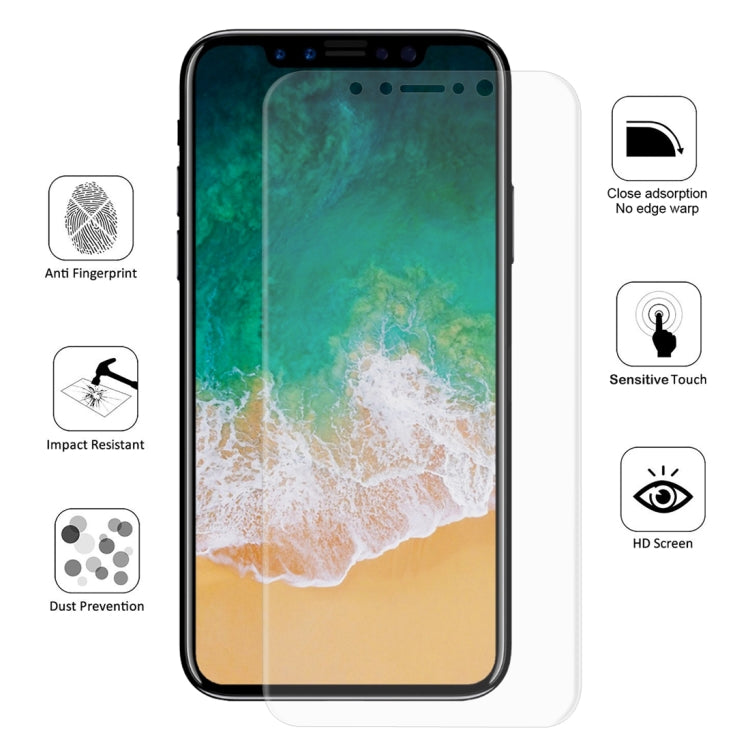 ENKAY Hat-Prince 0.1mm 3D Full Screen Protector Explosion-proof Hydrogel Film for iPhone X, TPU+TPE+PET Material, iPhone X