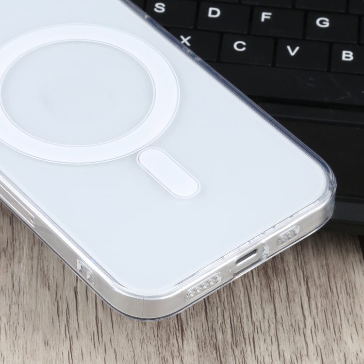 For iPhone 12 Accurate Hole TPU Magnetic Magsafe Protective Case, For iPhone 12
