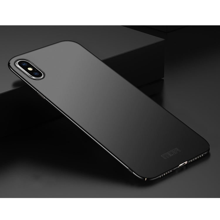 For iPhone XS Max MOFI Frosted PC Ultra-thin Full Coverage Protective Case, For XS Max, For iPhone XS Max