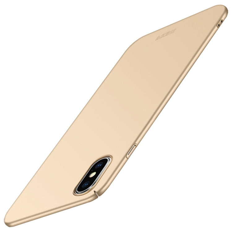 For iPhone XS Max MOFI Frosted PC Ultra-thin Full Coverage Protective Case, For XS Max, For iPhone XS Max