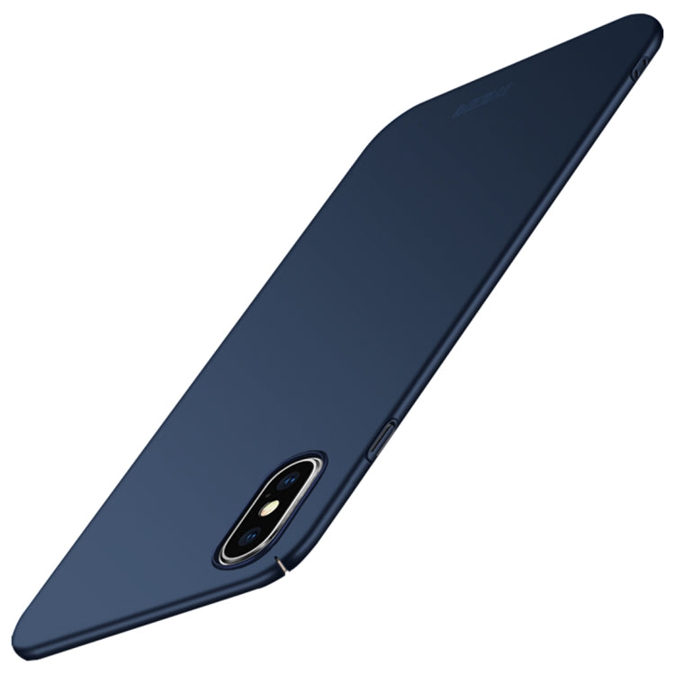 For iPhone XS Max MOFI Frosted PC Ultra-thin Full Coverage Protective Case, For XS Max, For iPhone XS Max