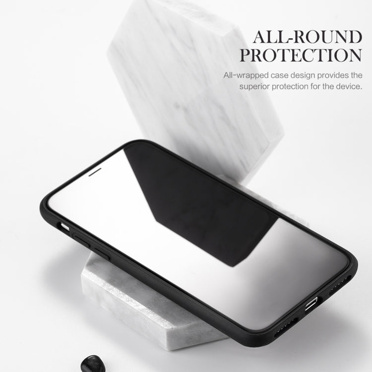 For iPhone XR ROCK Origin Series Business TPU + PU Protective Case, For XR